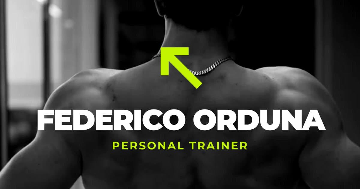 Federico Orduna training landing page