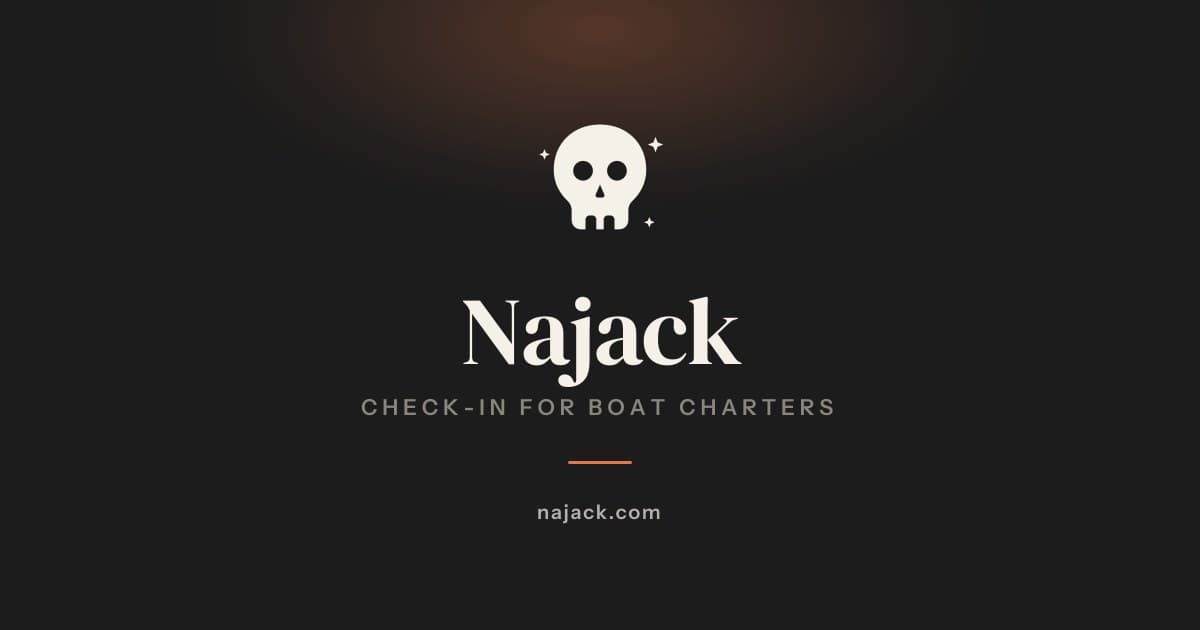 Najack — operations platform for boat charter companies